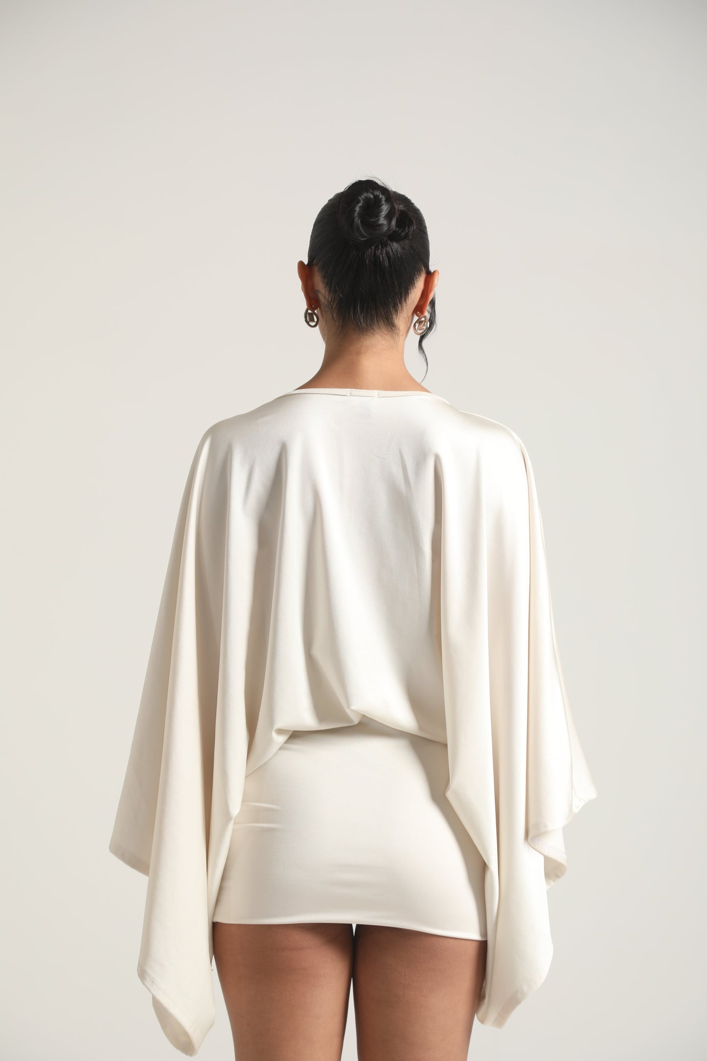 SnatchFlow™ Drape Mini Dress