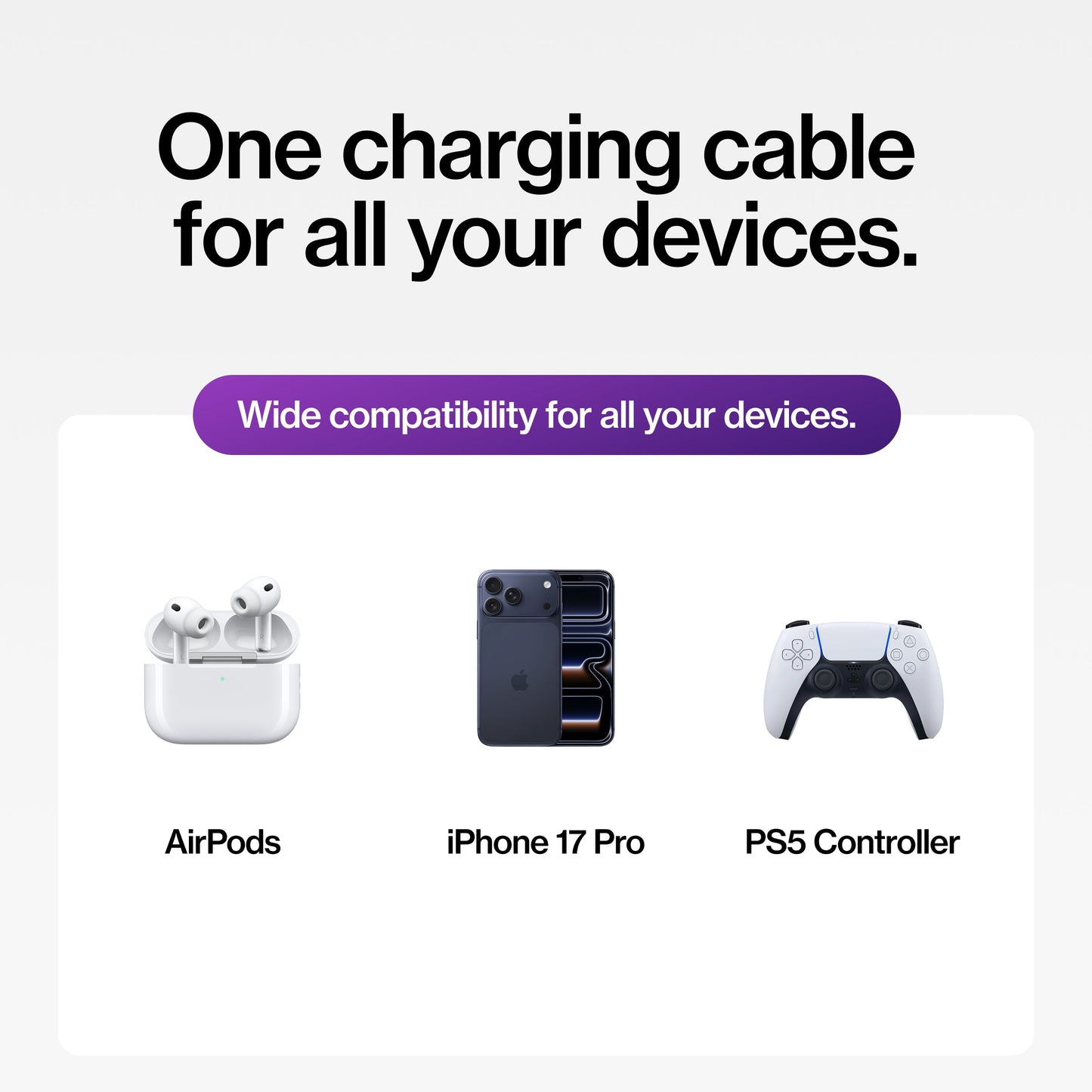 MagniFlex™ - Auto-Coil Charging Cable