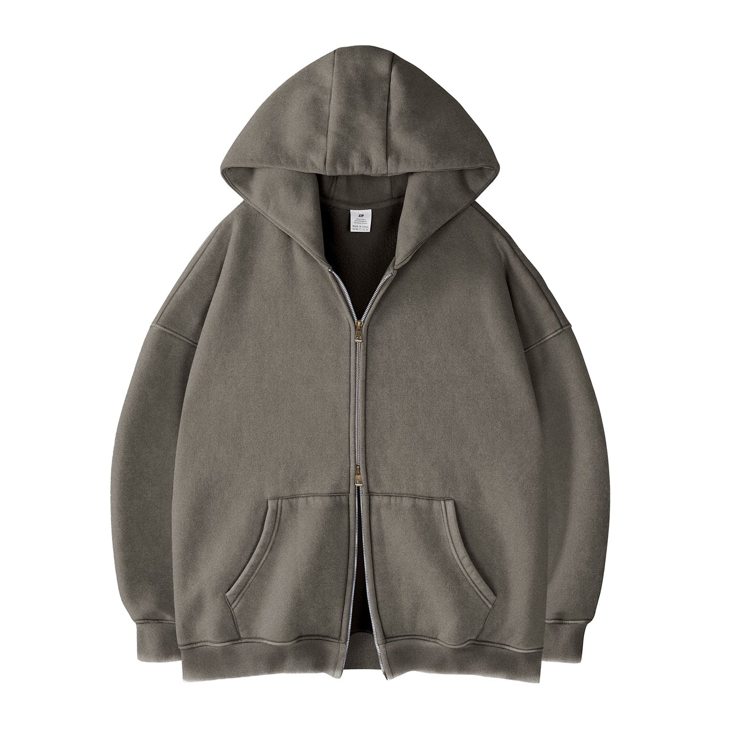 VintageWash™ Oversized Zip Hoodie