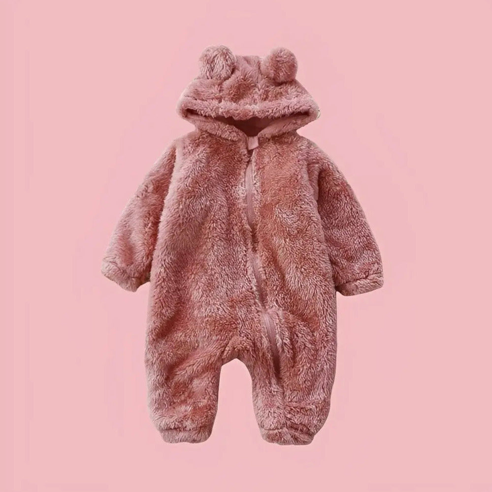 SnuggleBear™ - Plush Baby Onesie