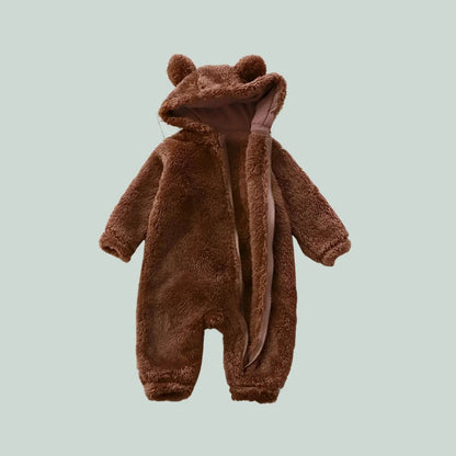SnuggleBear™ - Plush Baby Onesie