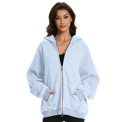 VintageWash™ Oversized Zip Hoodie