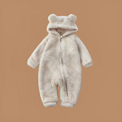 SnuggleBear™ - Plush Baby Onesie