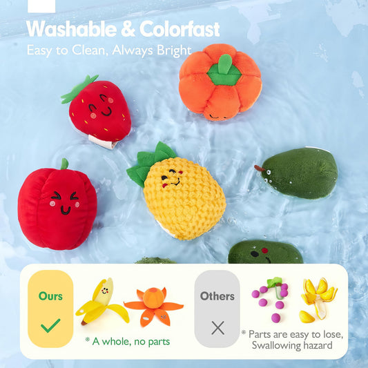 SensiHarvest™ - Plush Fruit & Veggie Set