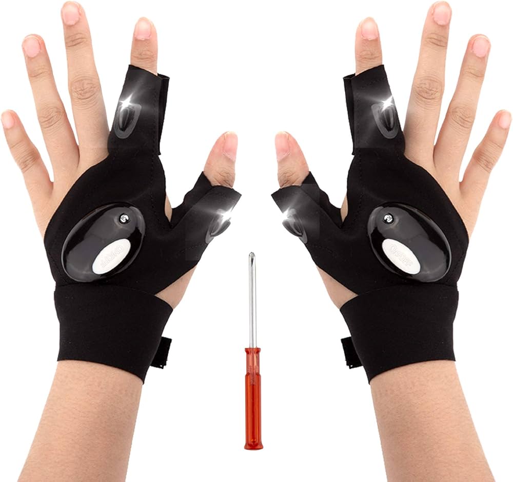 LumiHands™ - LED Flashlight Gloves