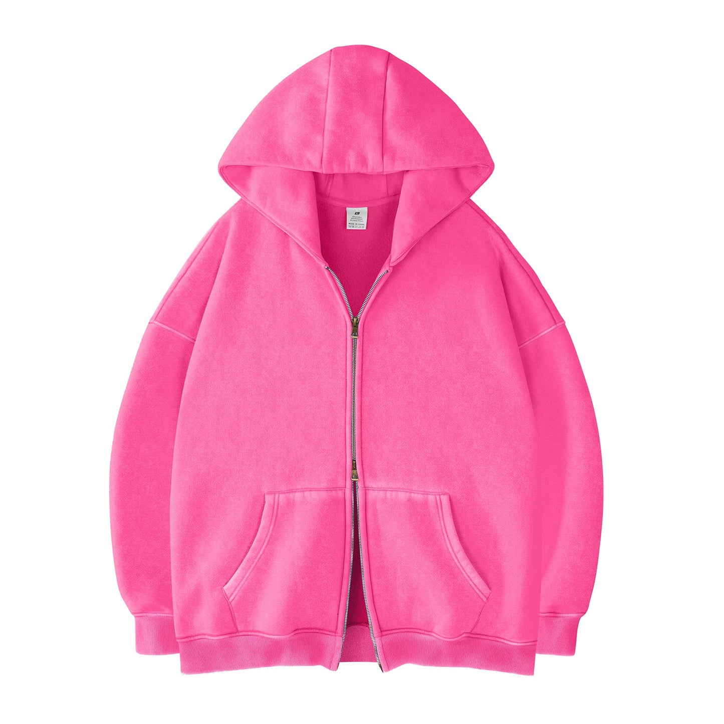 VintageWash™ Oversized Zip Hoodie