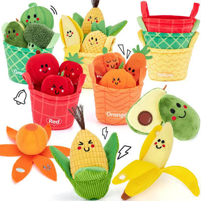 SensiHarvest™ - Plush Fruit & Veggie Set