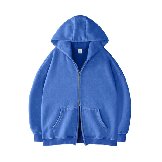 VintageWash™ Oversized Zip Hoodie