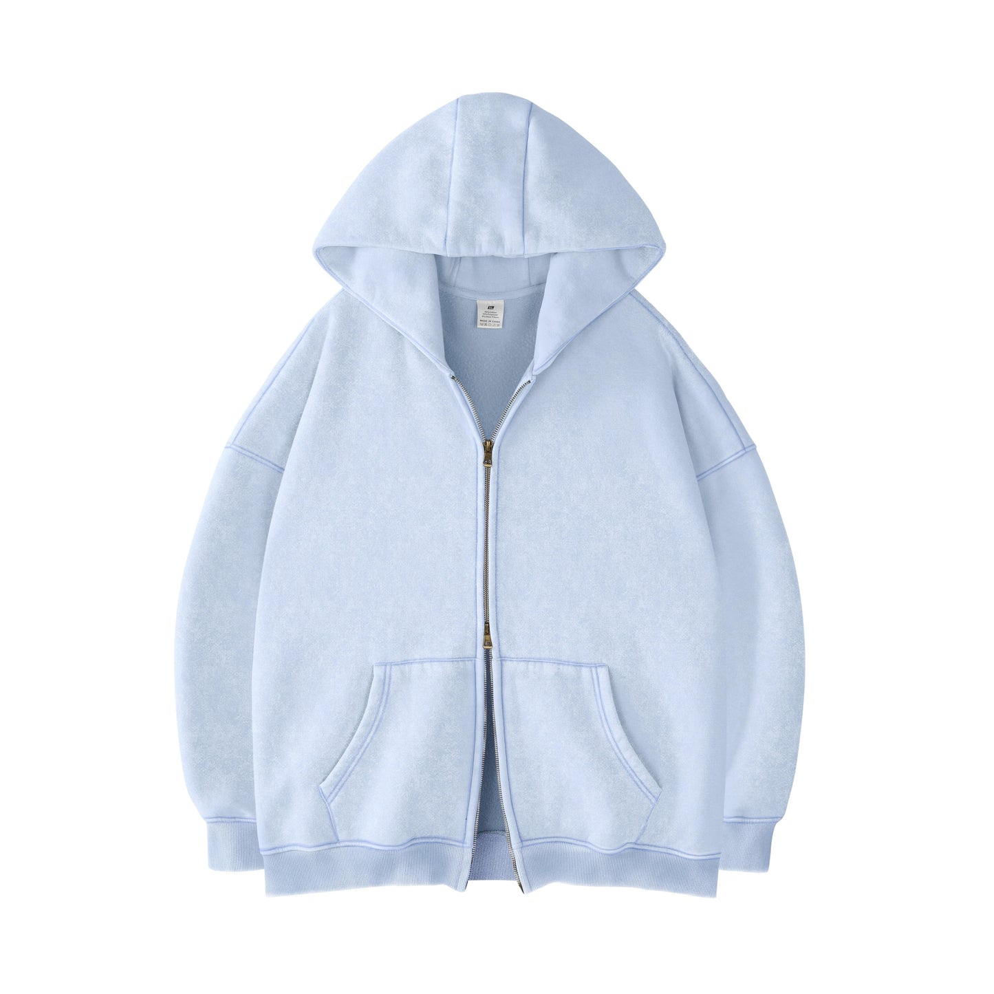 VintageWash™ Oversized Zip Hoodie