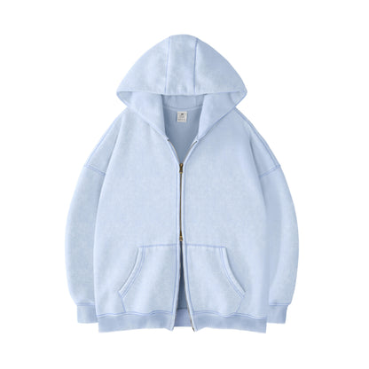 VintageWash™ Oversized Zip Hoodie