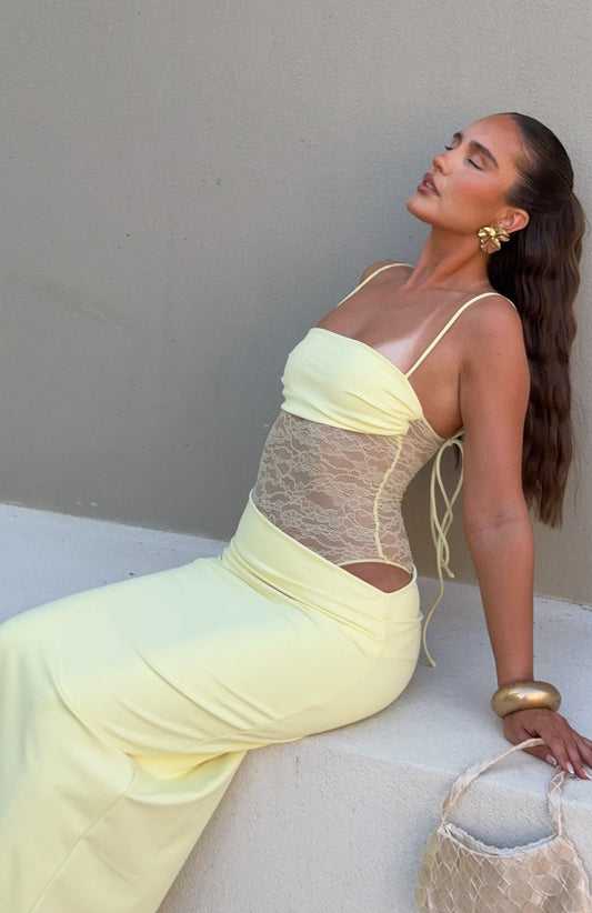 SnatchLace™ Corset Maxi Dress