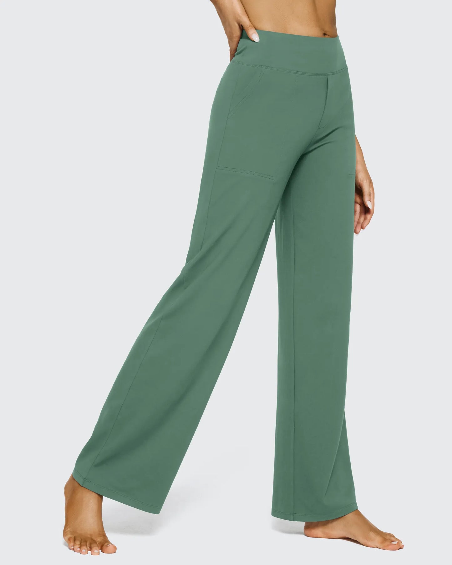 EverGoing Loose High-Waist Business Casual Pants