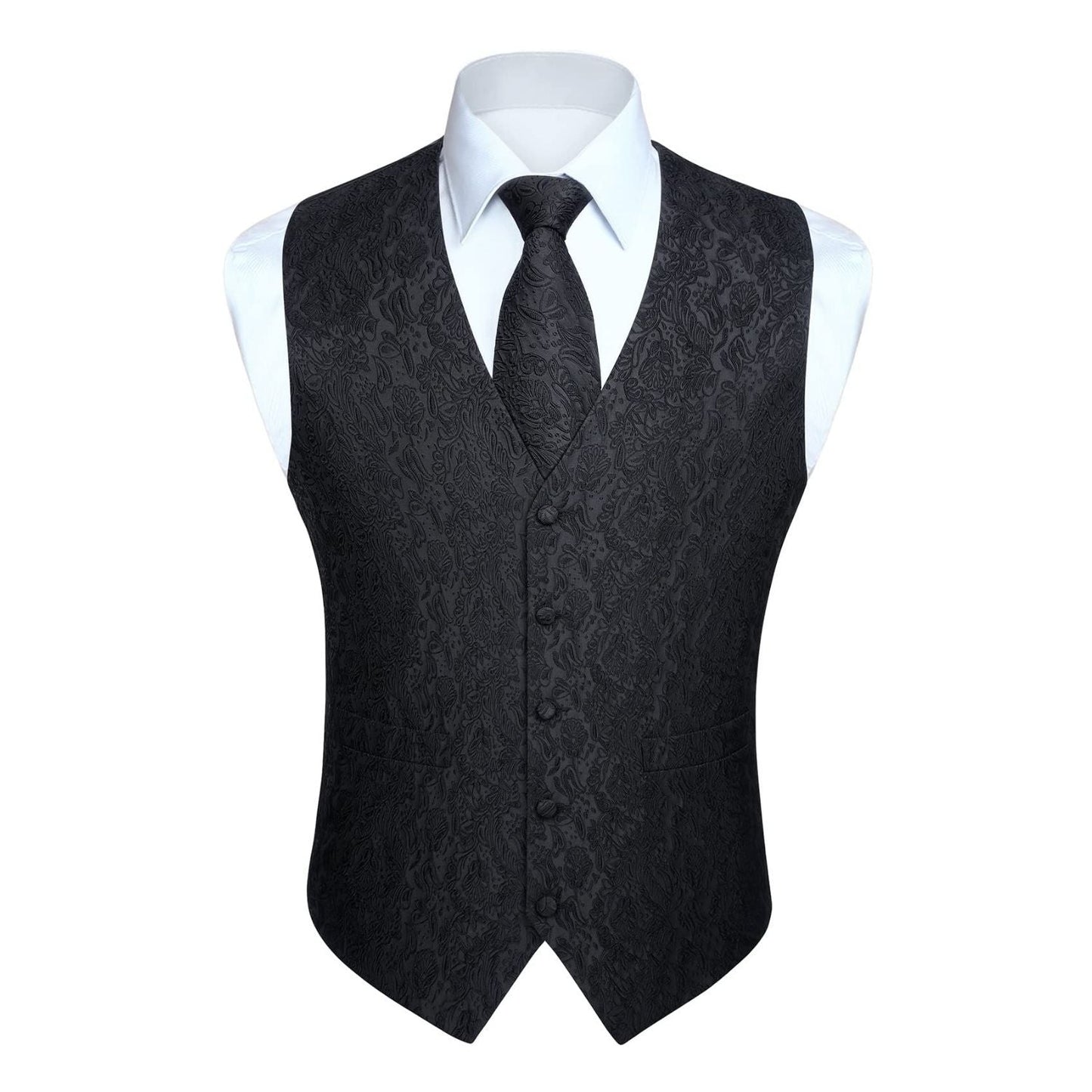 EventMaster™ Black Paisley Vest