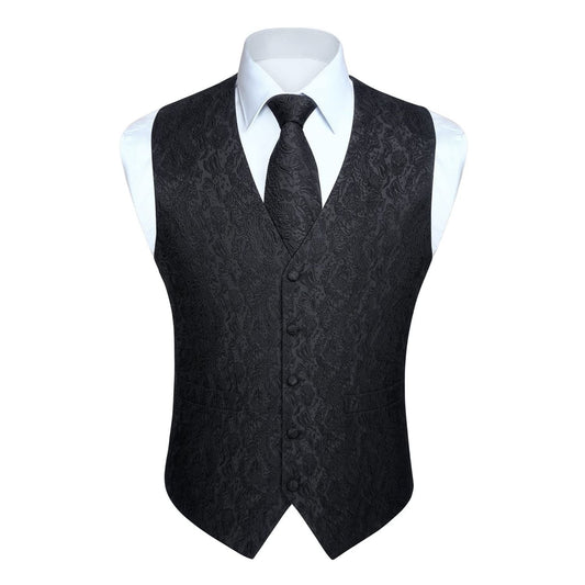 EventMaster™ Black Paisley Vest