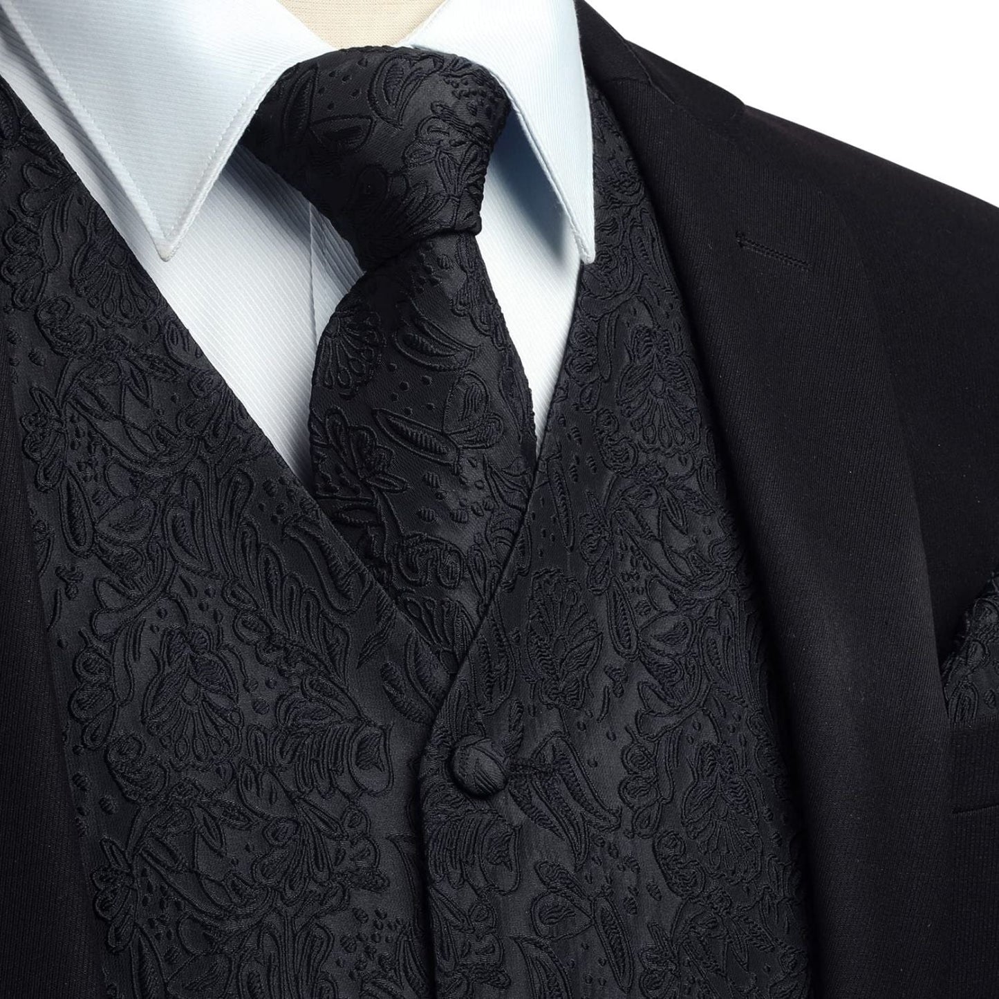 EventMaster™ Black Paisley Vest