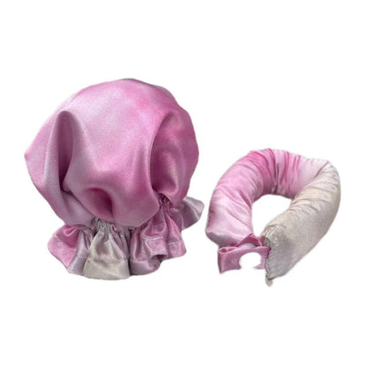 SilkGuard™ - Satin Sleep Bonnet Set
