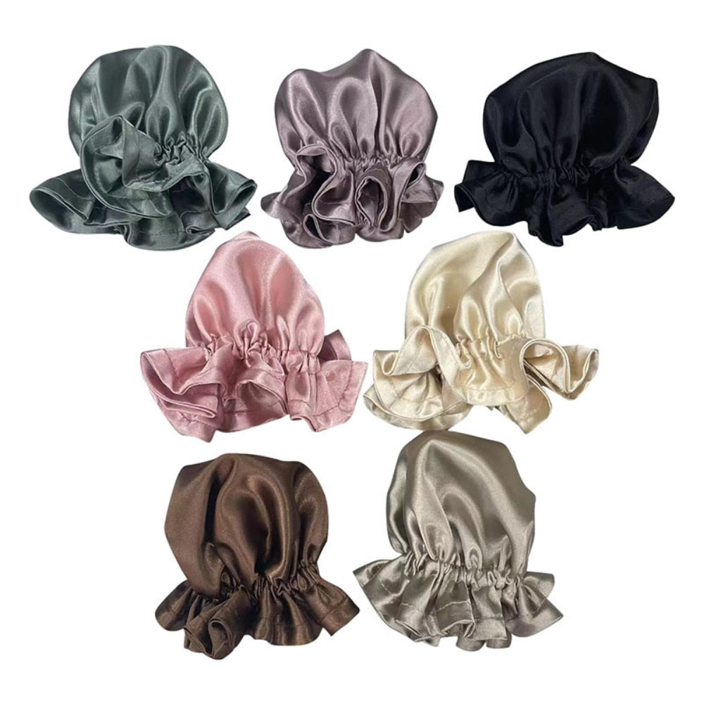 SilkGuard™ - Satin Sleep Bonnet Set