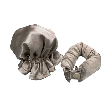 SilkGuard™ - Satin Sleep Bonnet Set