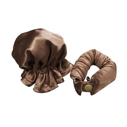 SilkGuard™ - Satin Sleep Bonnet Set