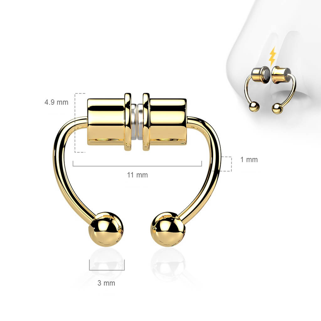 InvisiPierce™ - Magnetic Faux Piercing