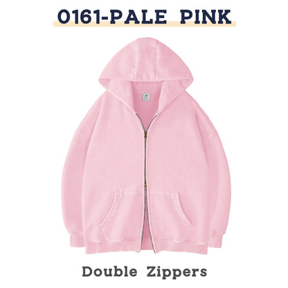VintageWash™ Oversized Zip Hoodie