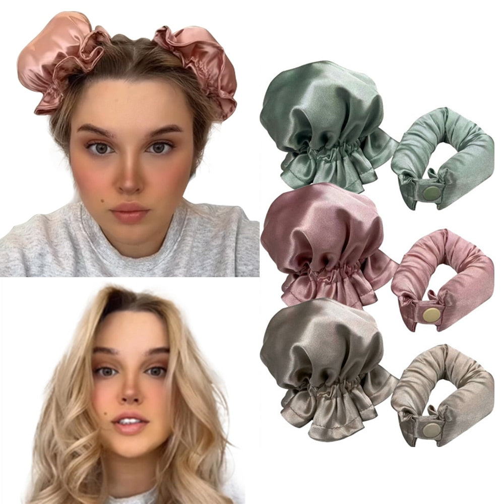 SilkGuard™ - Satin Sleep Bonnet Set