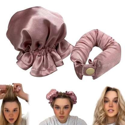 SilkGuard™ - Satin Sleep Bonnet Set