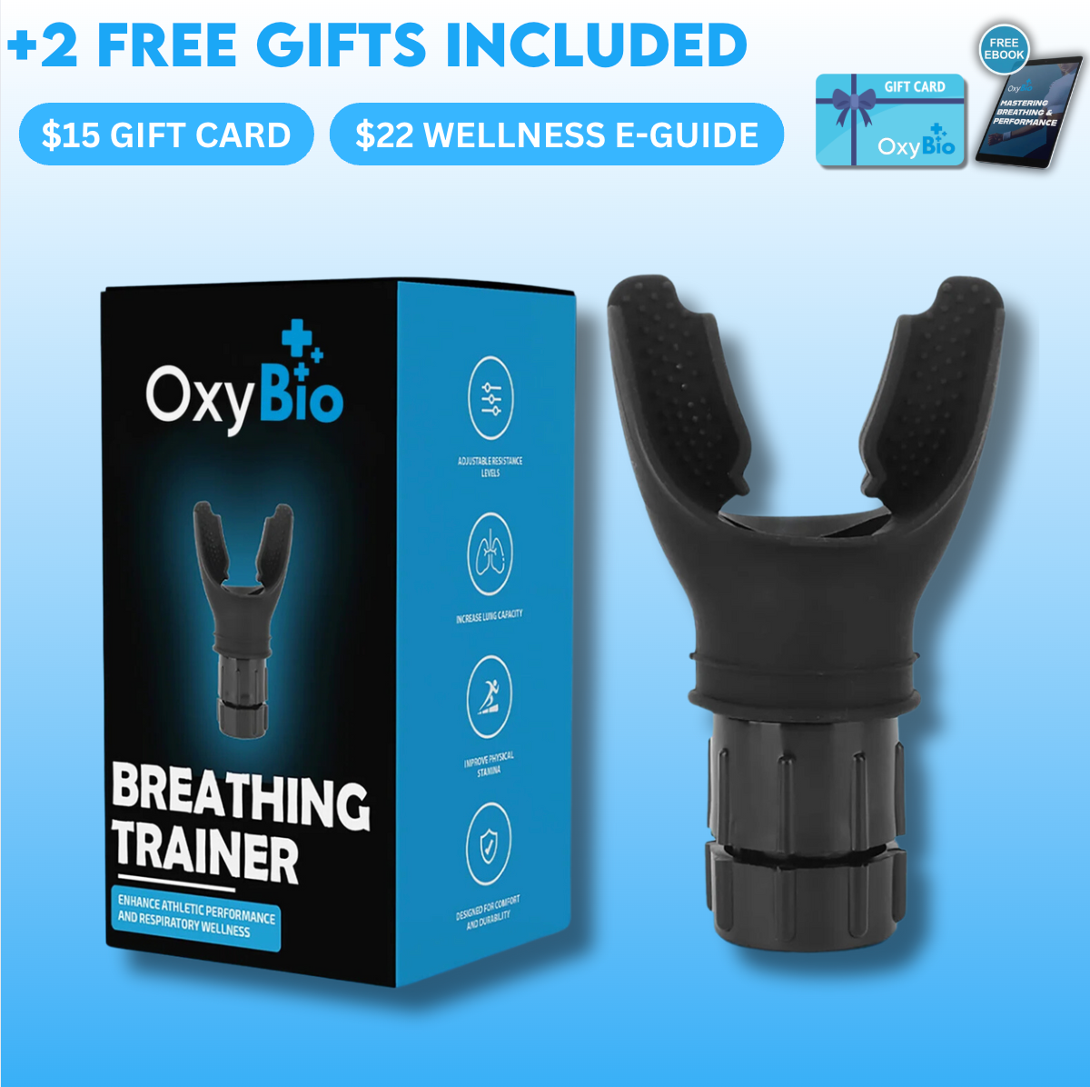 OxyBio™ Breathing Trainer