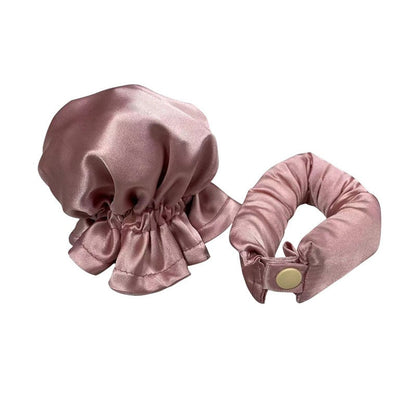 SilkGuard™ - Satin Sleep Bonnet Set