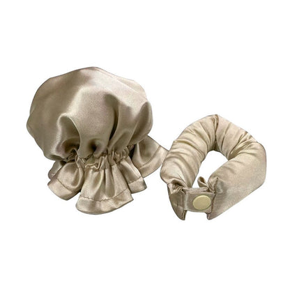 SilkGuard™ - Satin Sleep Bonnet Set