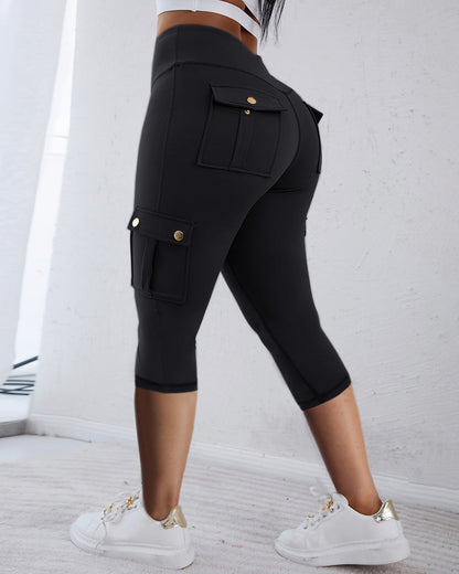 CargoCurve™ - Sculpt Capri Leggings
