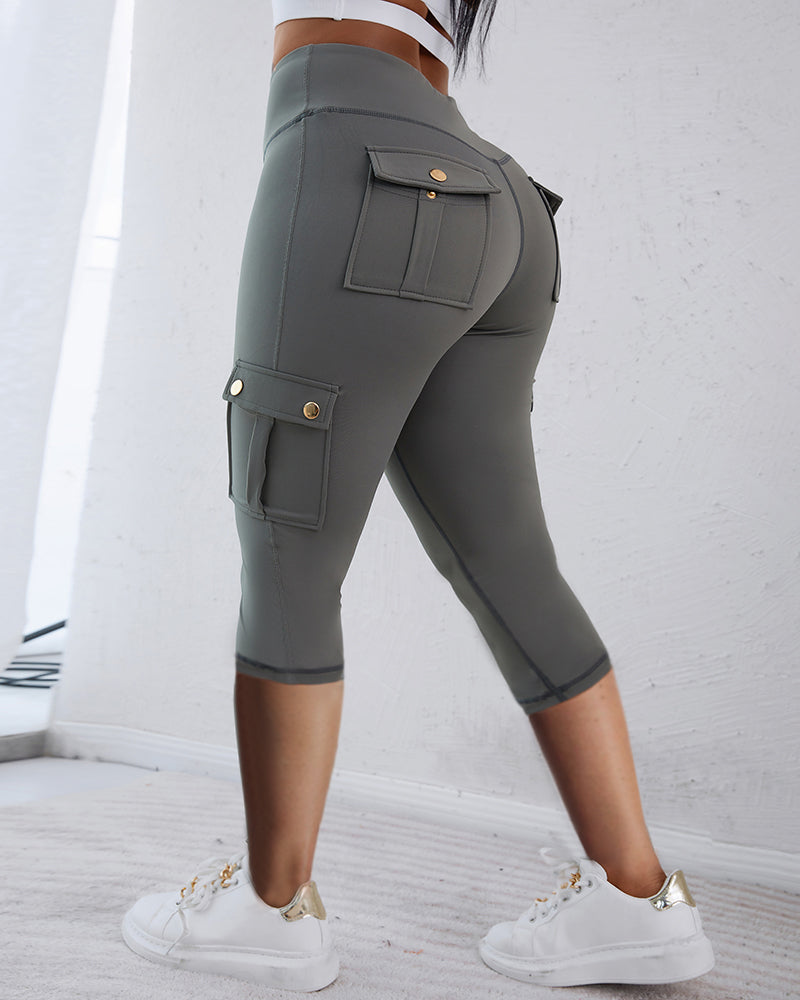 CargoCurve™ - Sculpt Capri Leggings