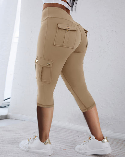 CargoCurve™ - Sculpt Capri Leggings
