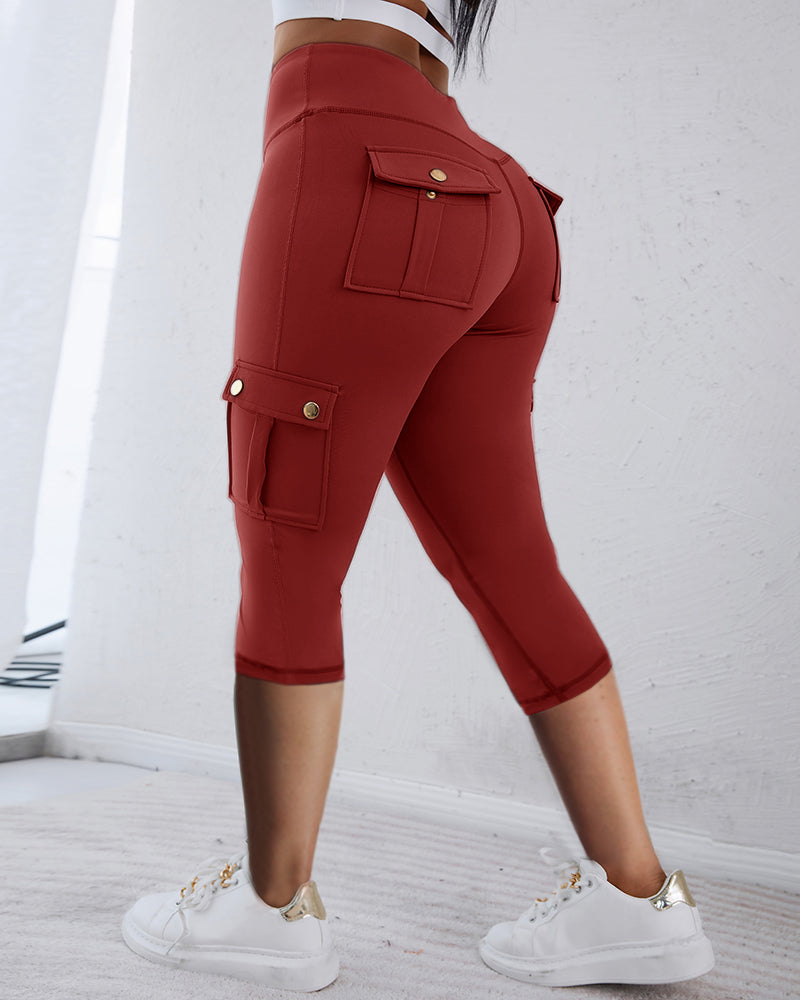 CargoCurve™ - Sculpt Capri Leggings