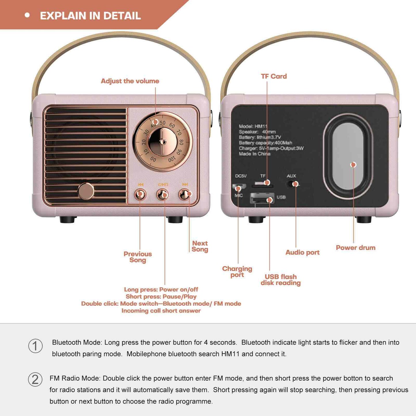 RetroTune™ Speaker