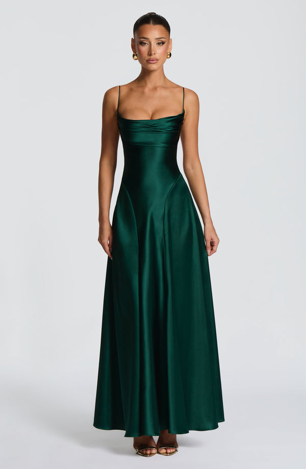 Adelina Maxi Dress - Emerald