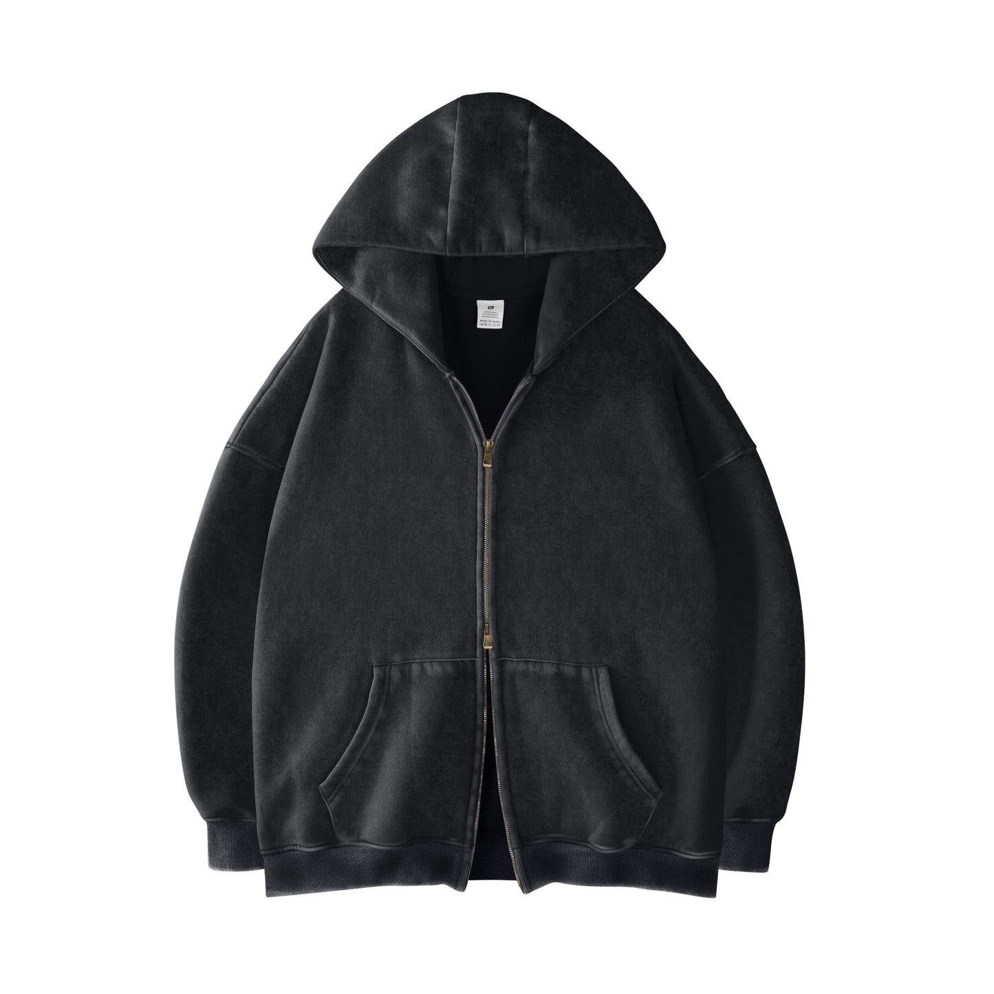VintageWash™ Oversized Zip Hoodie