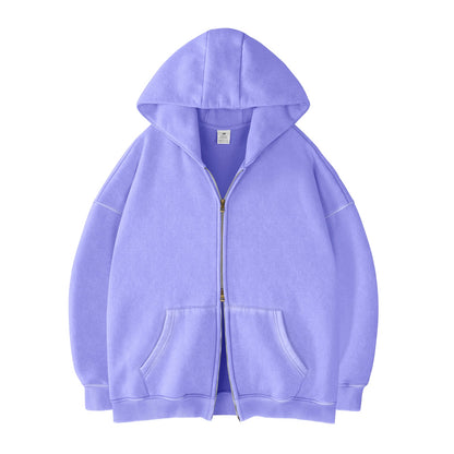 VintageWash™ Oversized Zip Hoodie