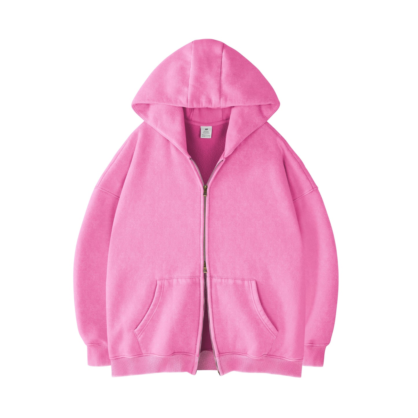 VintageWash™ Oversized Zip Hoodie