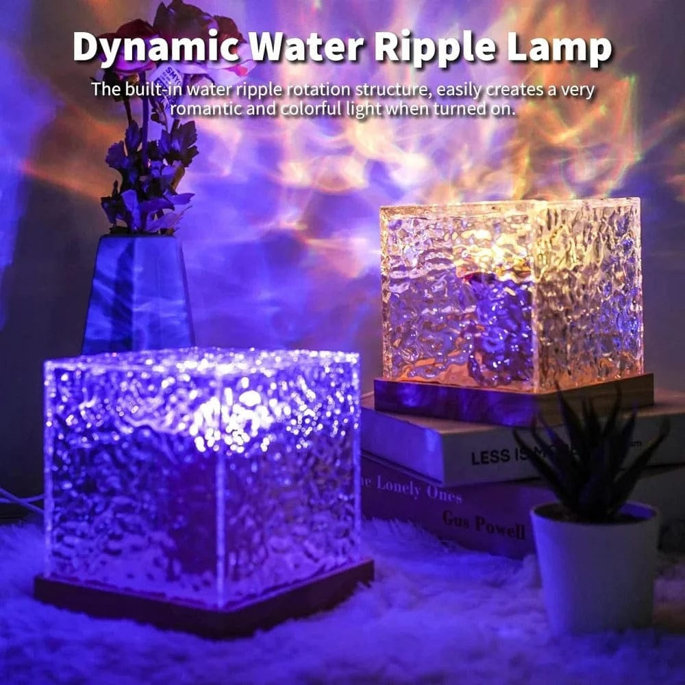 AquaGlow™ - Crystal Ambient Lamp
