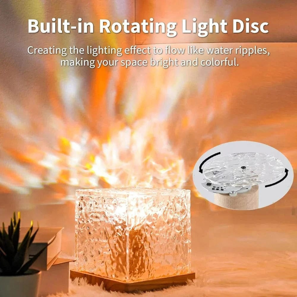 AquaGlow™ - Crystal Ambient Lamp
