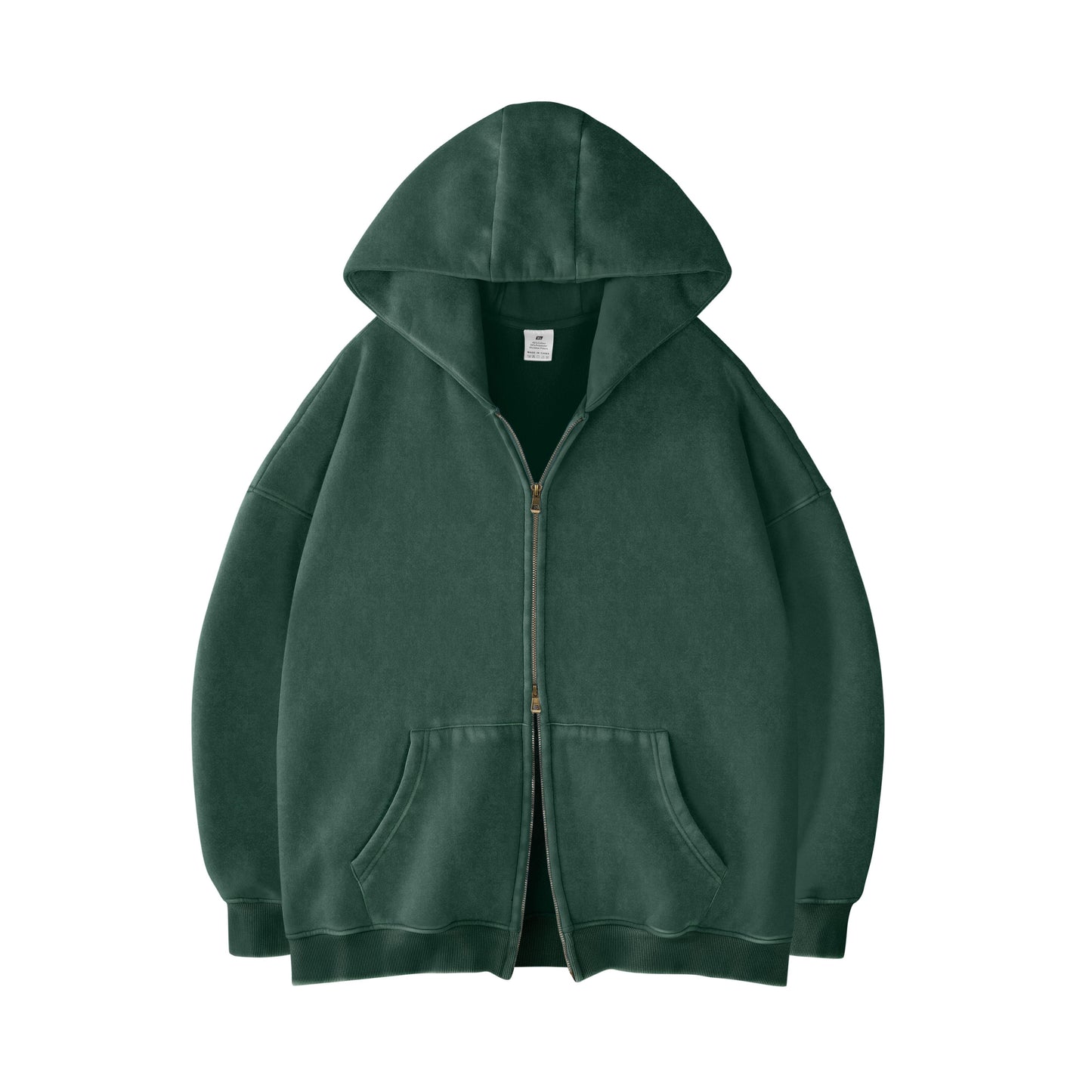 VintageWash™ Oversized Zip Hoodie