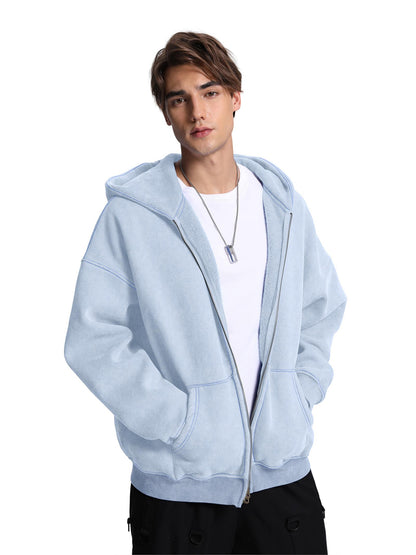 VintageWash™ Oversized Zip Hoodie