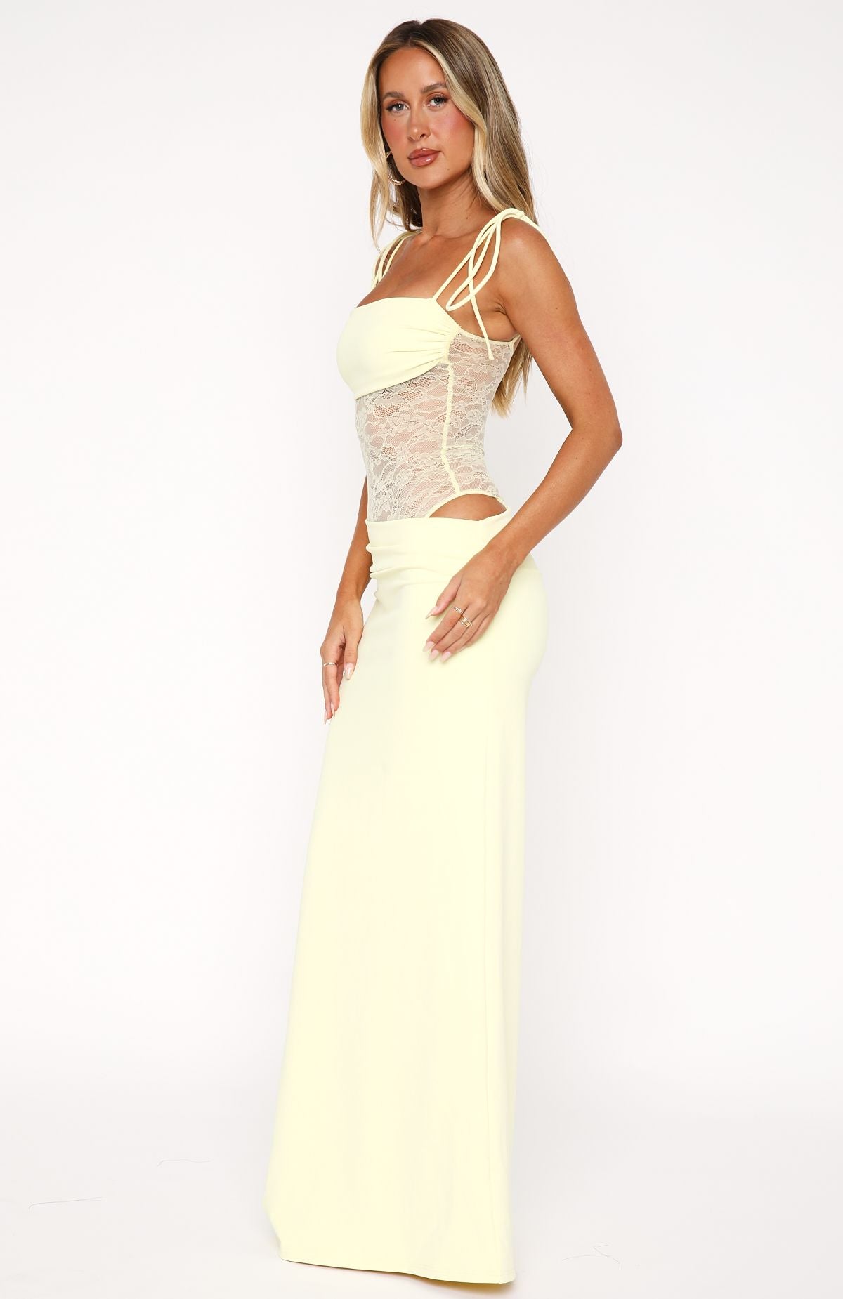 SnatchLace™ Corset Maxi Dress
