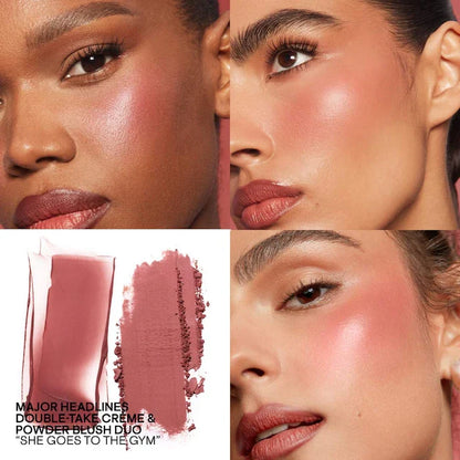 DuoGlow Crème & Powder Blush Duo