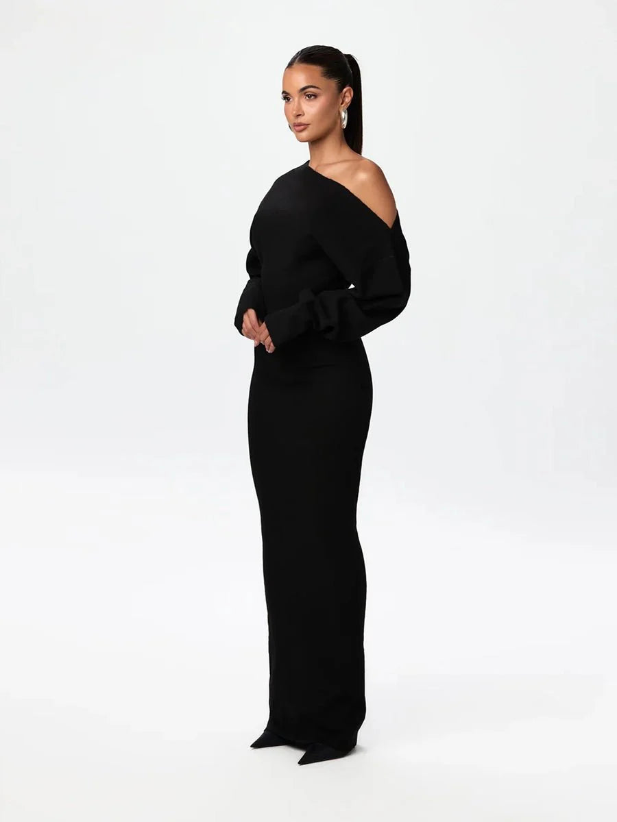 SculptLuxe™ - Knit Maxi Set
