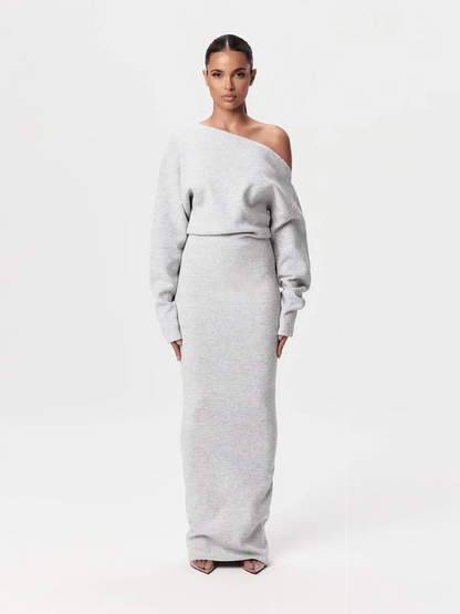 SculptLuxe™ - Knit Maxi Set