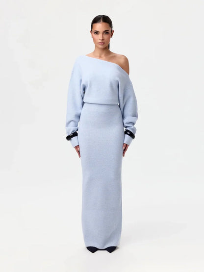 SculptLuxe™ - Knit Maxi Set