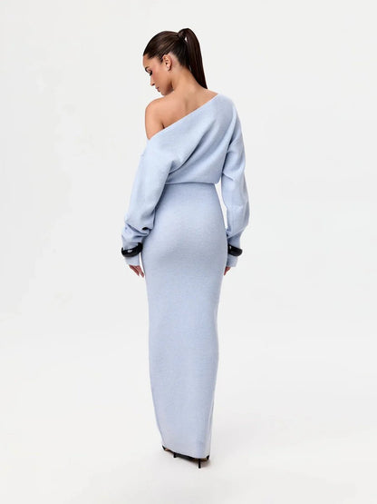SculptLuxe™ - Knit Maxi Set