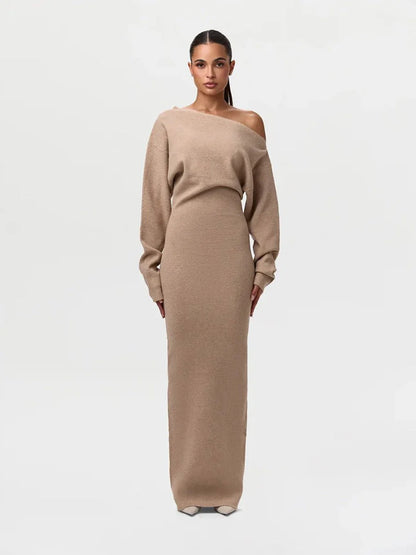 SculptLuxe™ - Knit Maxi Set